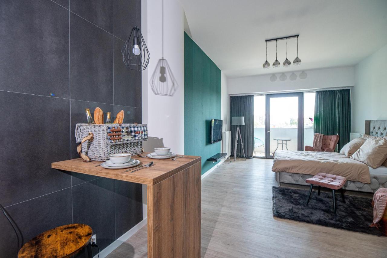 Hanza Tower Luxury Szczecin Bagian luar foto