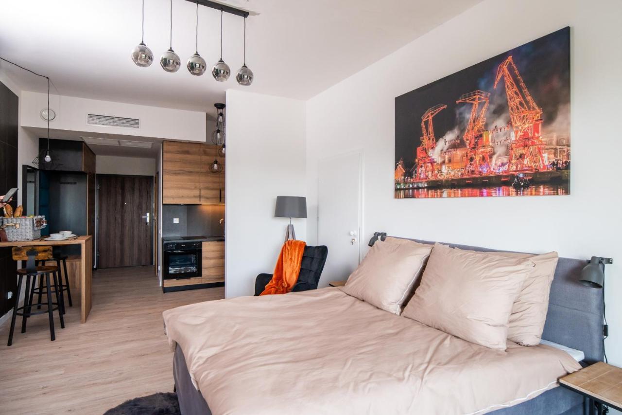 Hanza Tower Luxury Szczecin Bagian luar foto
