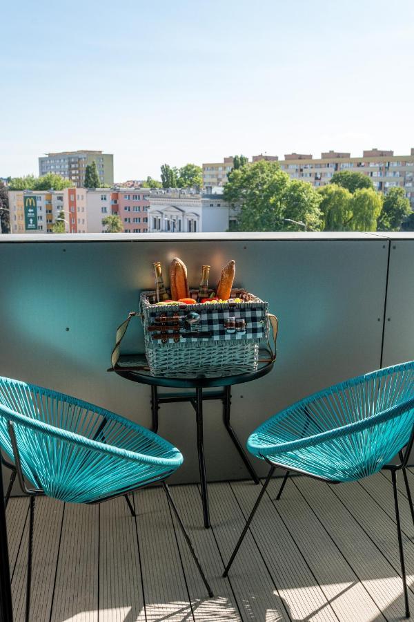 Hanza Tower Luxury Szczecin Bagian luar foto
