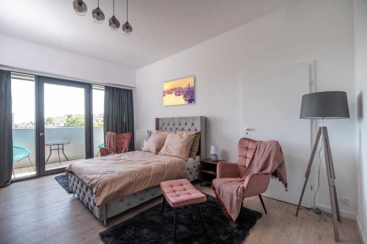 Hanza Tower Luxury Szczecin Bagian luar foto