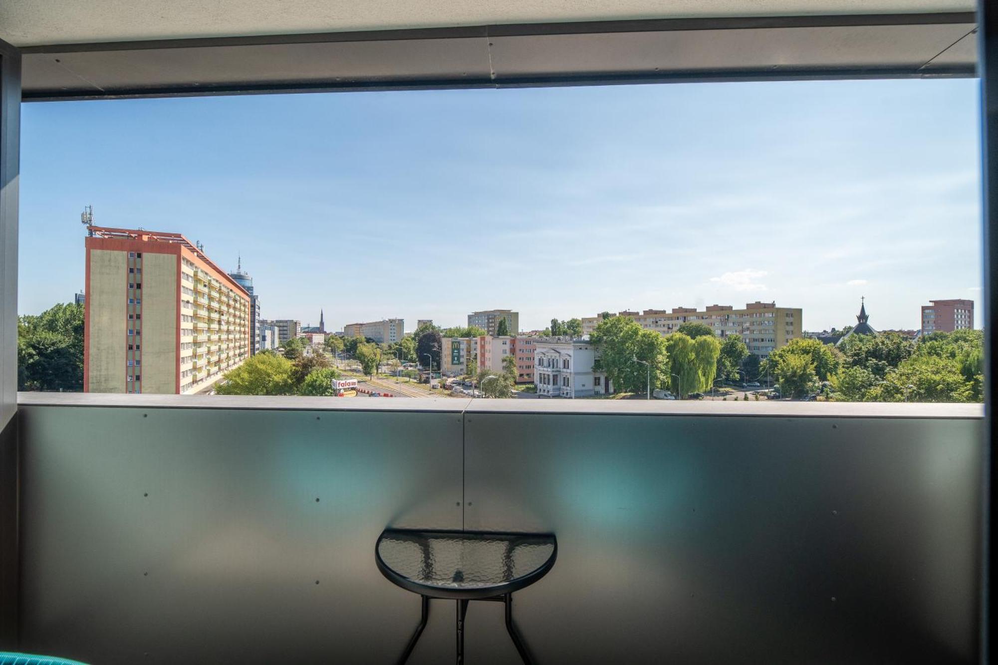 Hanza Tower Luxury Szczecin Bagian luar foto