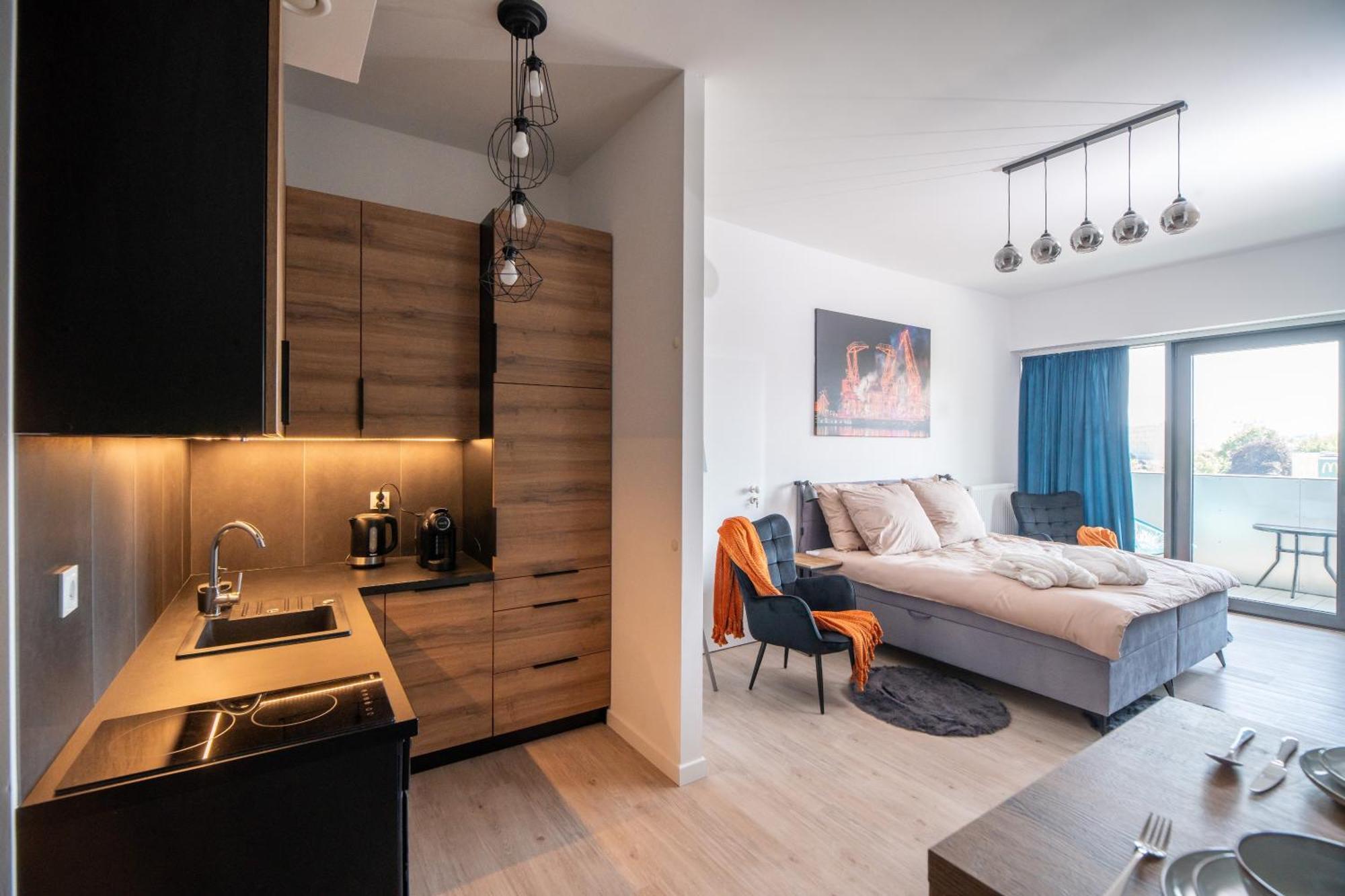 Hanza Tower Luxury Szczecin Bagian luar foto